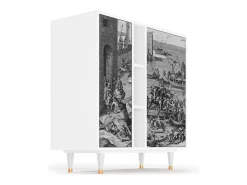 Aparador - 94х96х41 cm - BS5 - Saint Martin, Blanco