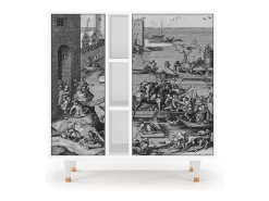 Aparador - 94х96х41 cm - BS5 - Saint Martin, Blanco