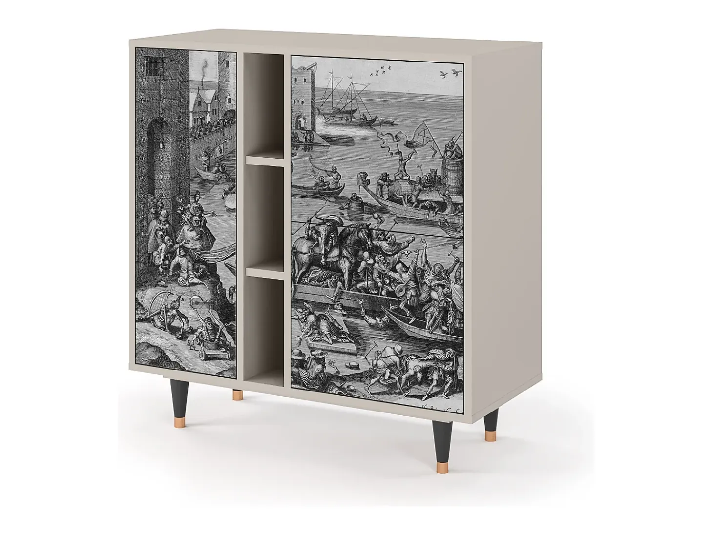 Aparador - 94х96х41 cm - BS5 - Saint Martin, Arena