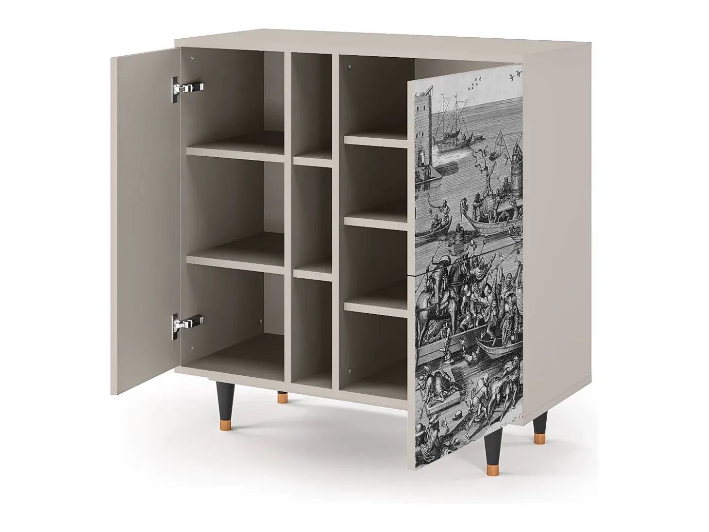 Aparador - 94х96х41 cm - BS5 - Saint Martin, Arena