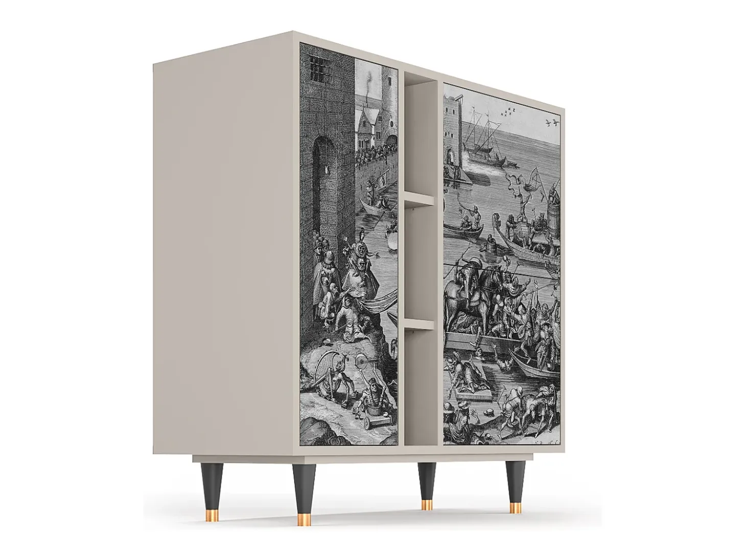 Aparador - 94х96х41 cm - BS5 - Saint Martin, Arena