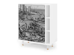 Aparador - 96х110х41 cm - BS6 - Saint Martin, Blanco