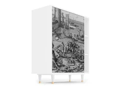 Aparador - 96х110х41 cm - BS6 - Saint Martin, Blanco