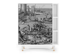 Aparador - 96х110х41 cm - BS6 - Saint Martin, Blanco