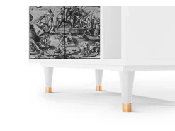 Aparador - 96х110х41 cm - BS6 - Saint Martin, Blanco