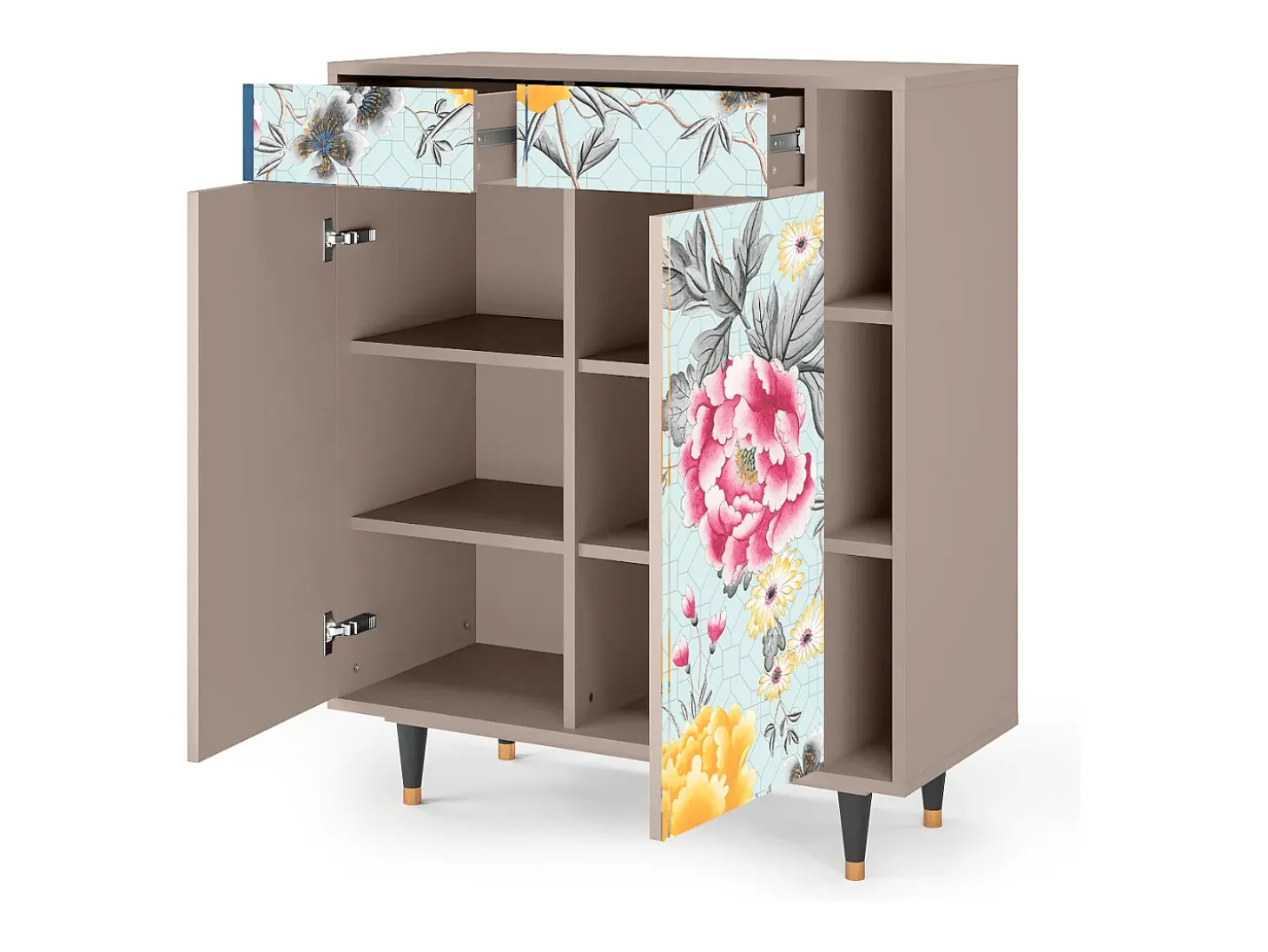 Aparador - 96х110х41 cm - BS6 - Sky Garden, Latte