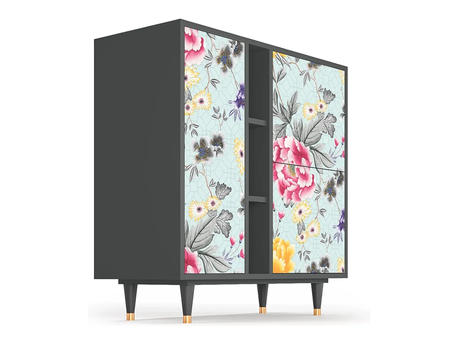Aparador - 94х96х41 cm - BS5 - Sky Garden, Antracita