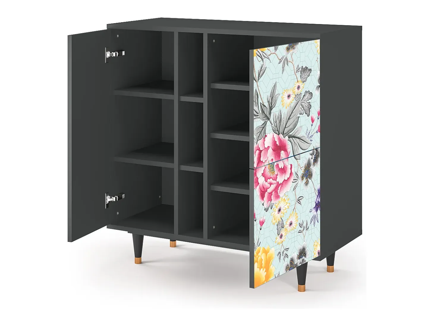 Aparador - 94х96х41 cm - BS5 - Sky Garden, Antracita