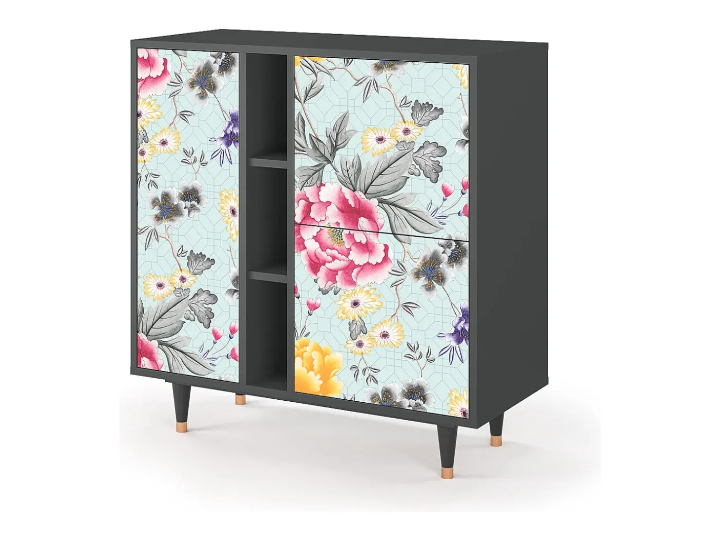 Aparador - 94х96х41 cm - BS5 - Sky Garden, Antracita