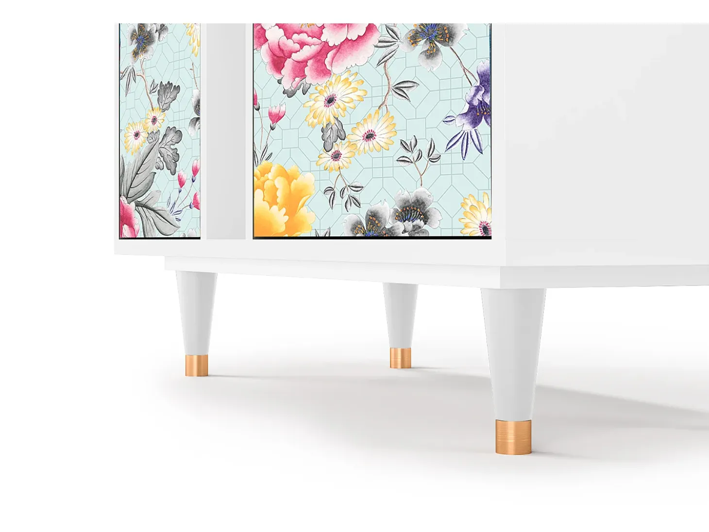 Aparador - 94х96х41 cm - BS5 - Sky Garden, Blanco