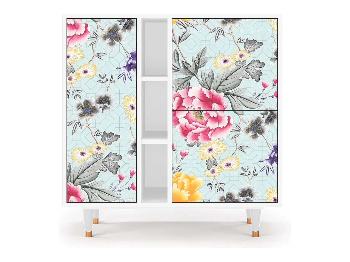 Aparador - 94х96х41 cm - BS5 - Sky Garden, Blanco