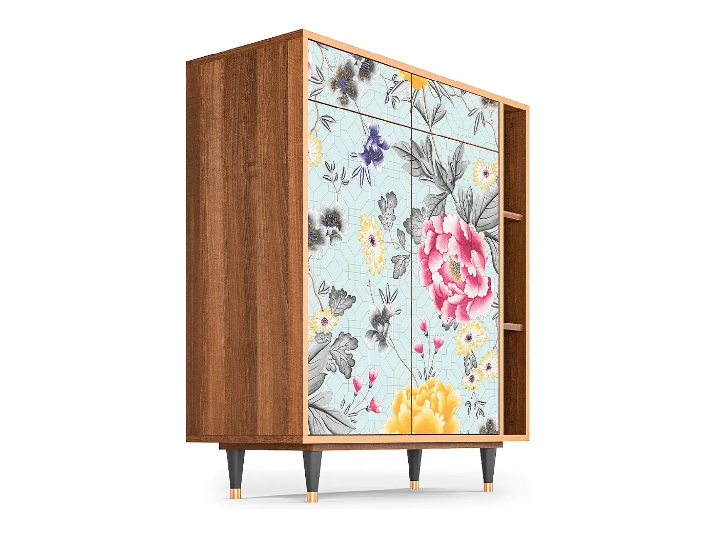 Aparador - 96х110х41 cm - BS6 - Sky Garden, Nogal