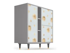 Aparador - 94х96х41 cm - BS5 - Sky Latte, Gris