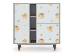 Aparador - 94х96х41 cm - BS5 - Sky Latte, Gris
