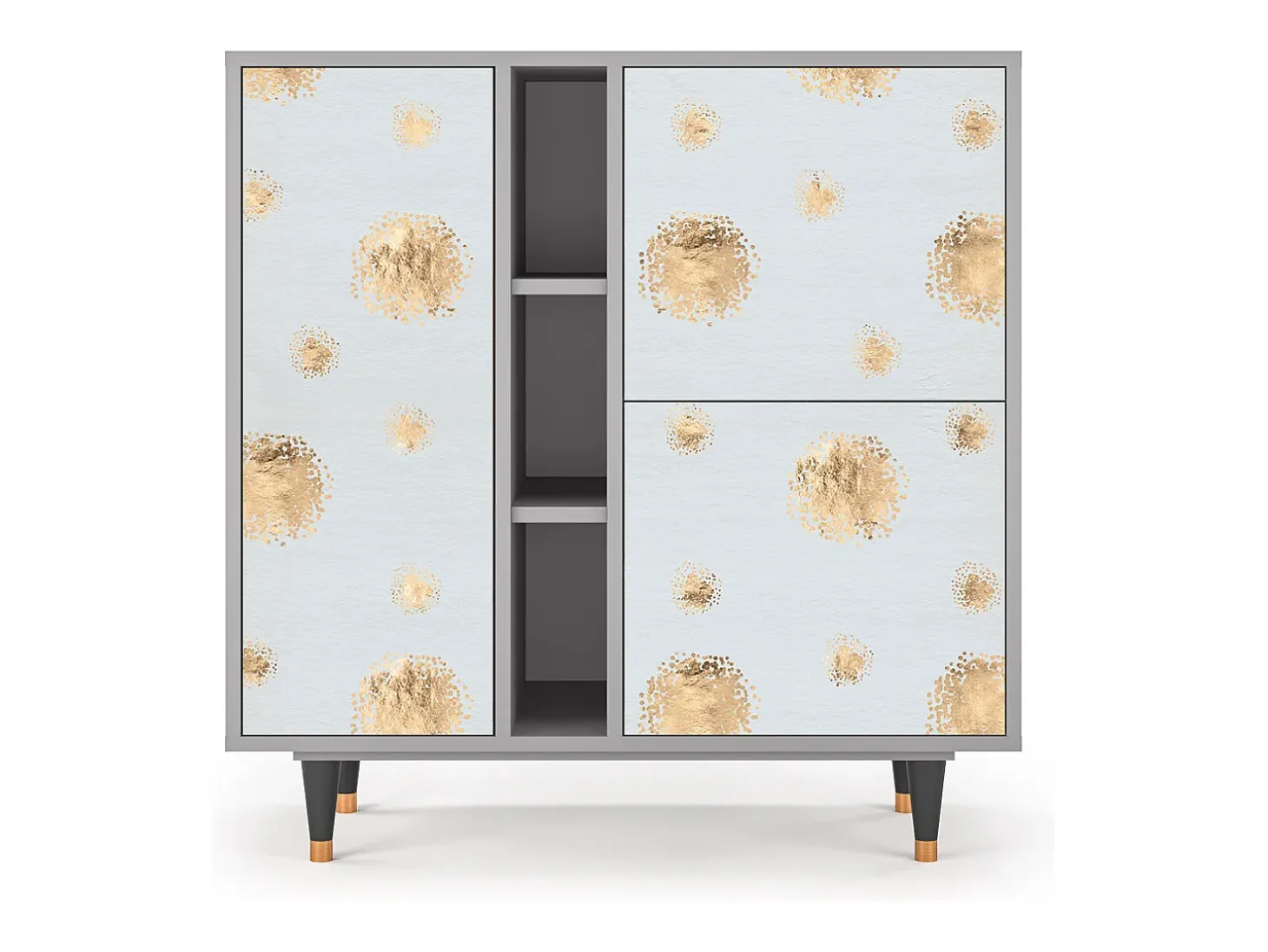 Aparador - 94х96х41 cm - BS5 - Sky Latte, Gris
