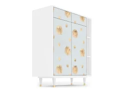 Aparador - 96х110х41 cm - BS6 - Sky Latte, Blanco