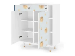 Aparador - 96х110х41 cm - BS6 - Sky Latte, Blanco