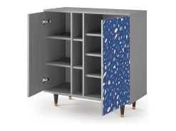 Aparador - 94х96х41 cm - BS5 - Soap Whirpool, Gris