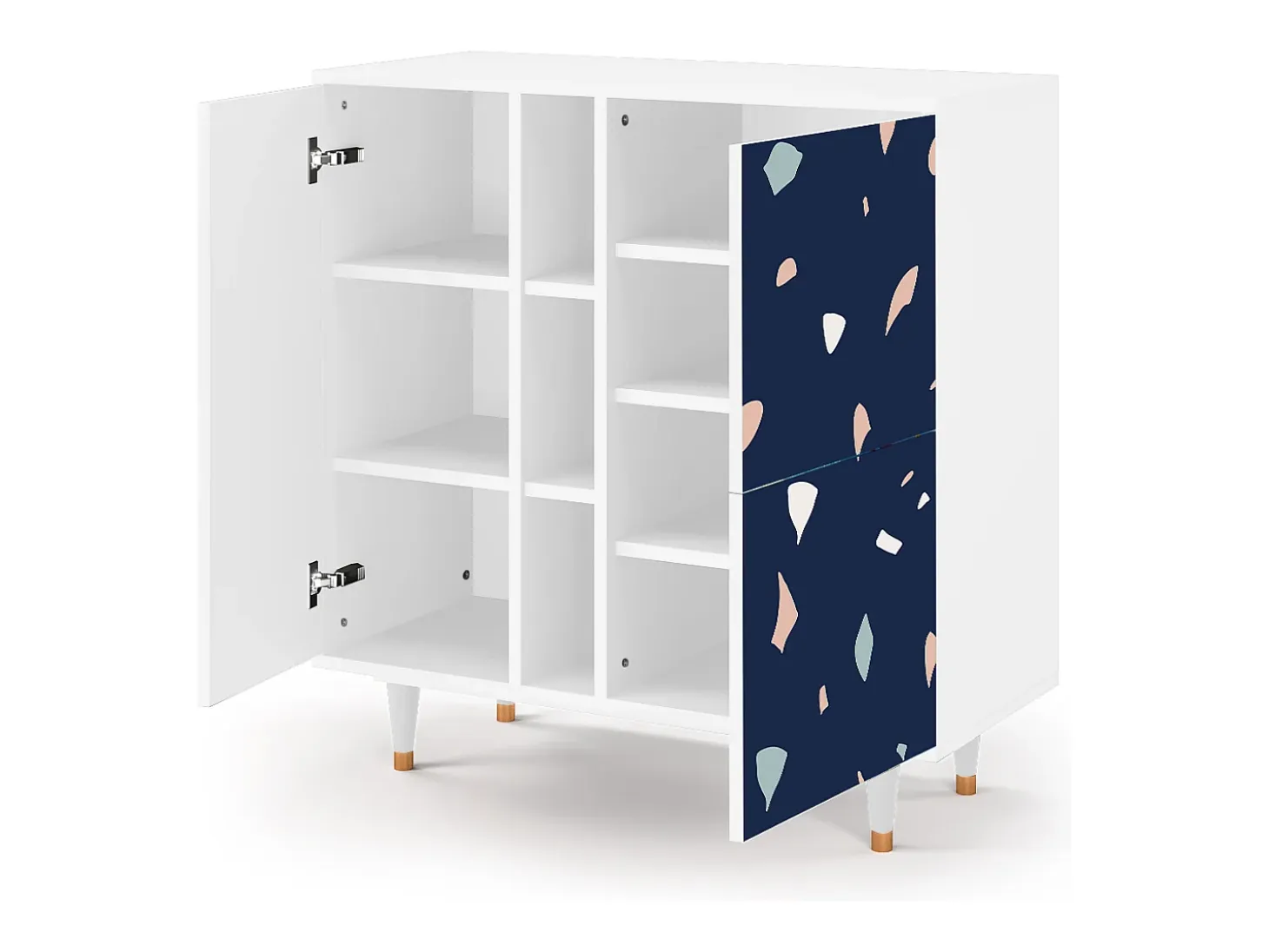 Aparador - 94х96х41 cm - BS5 - Space Satellites, Blanco