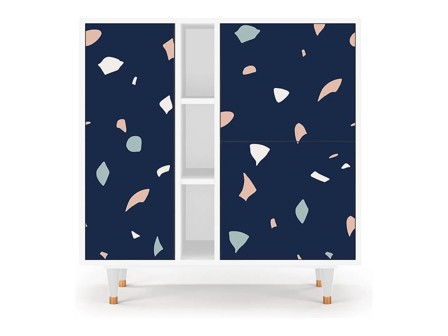 Aparador - 94х96х41 cm - BS5 - Space Satellites, Blanco