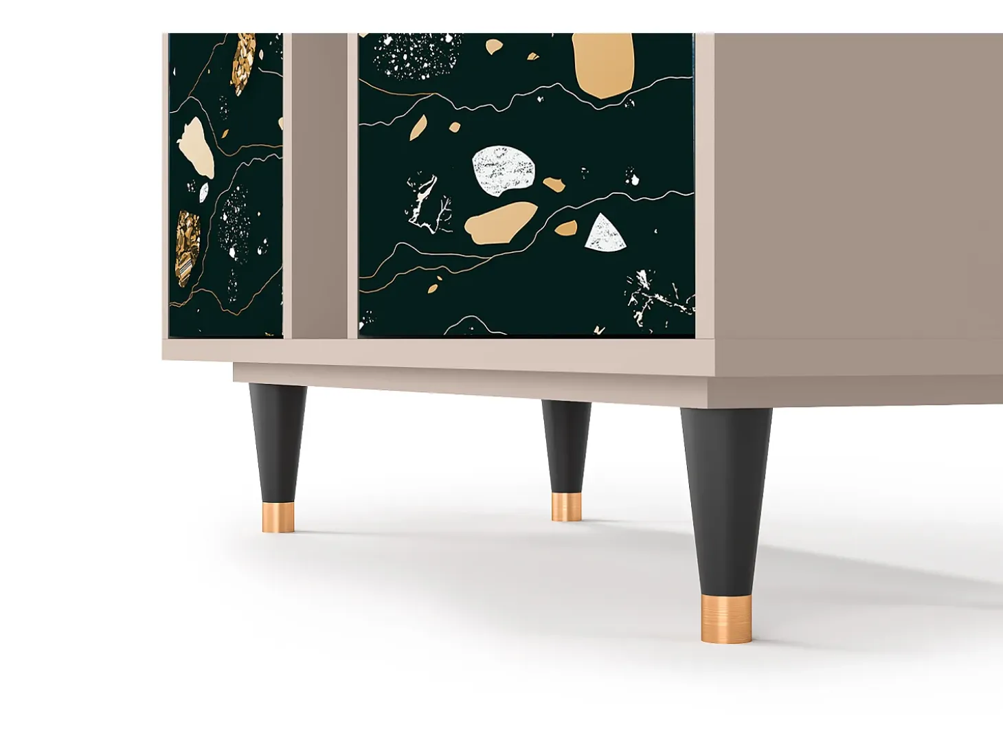 Aparador - 94х96х41 cm - BS5 - Space Rocks, Latte