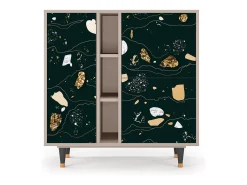 Aparador - 94х96х41 cm - BS5 - Space Rocks, Latte