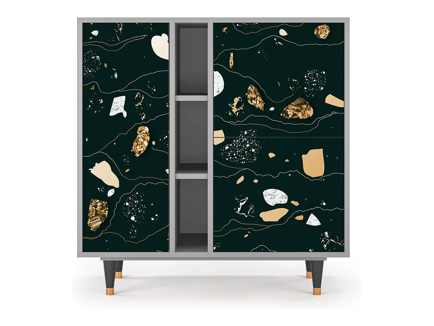 Aparador - 94х96х41 cm - BS5 - Space Rocks, Gris