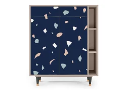Aparador - 96х110х41 cm - BS6 - Space Satellites, Latte
