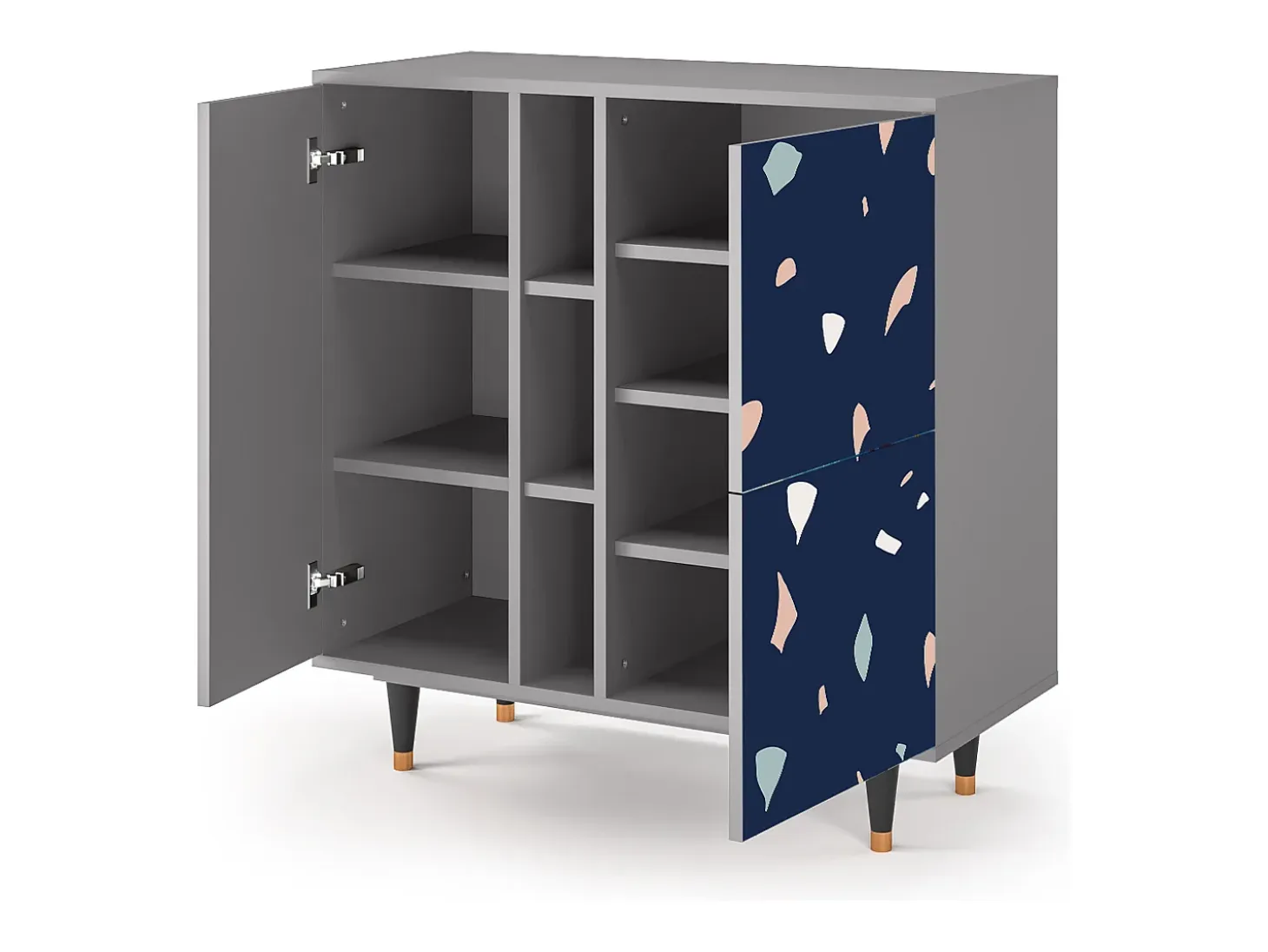 Aparador - 94х96х41 cm - BS5 - Space Satellites, Gris