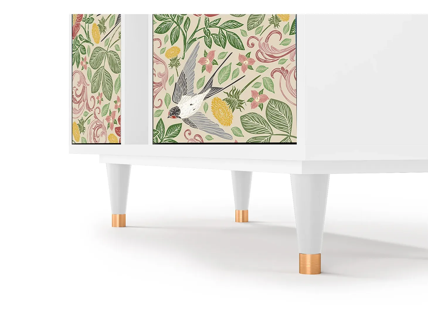 Aparador - 94х96х41 cm - BS5 - Spring Swallow, Blanco