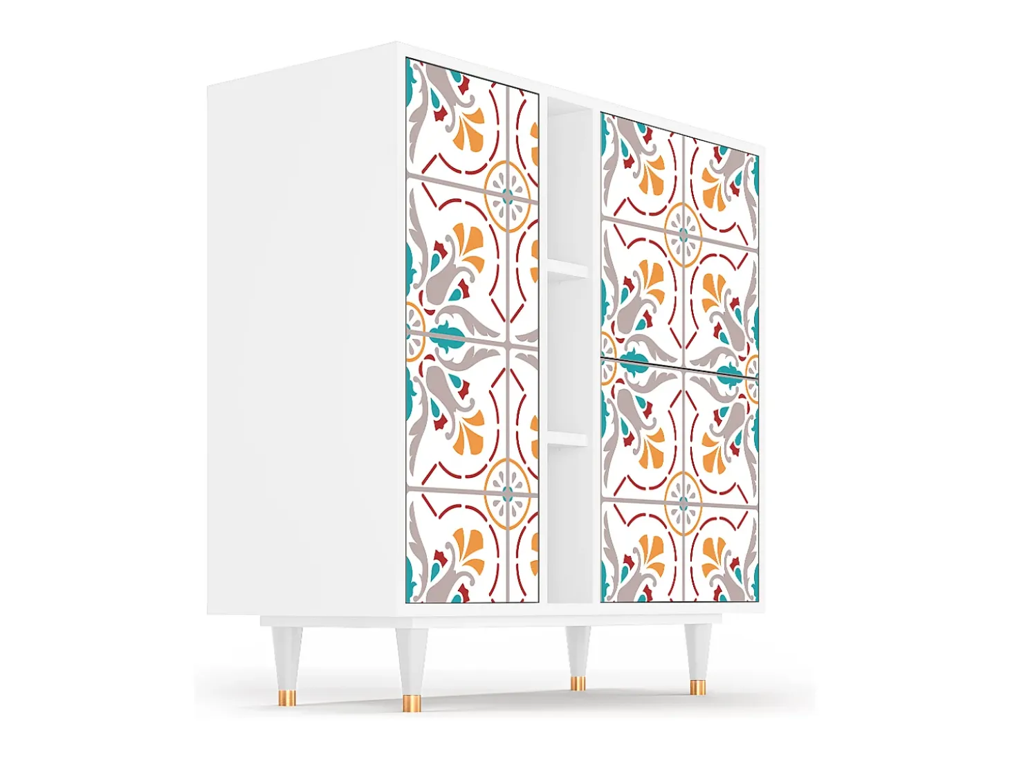 Aparador - 94х96х41 cm - BS5 - Spring Ceramics, Blanco