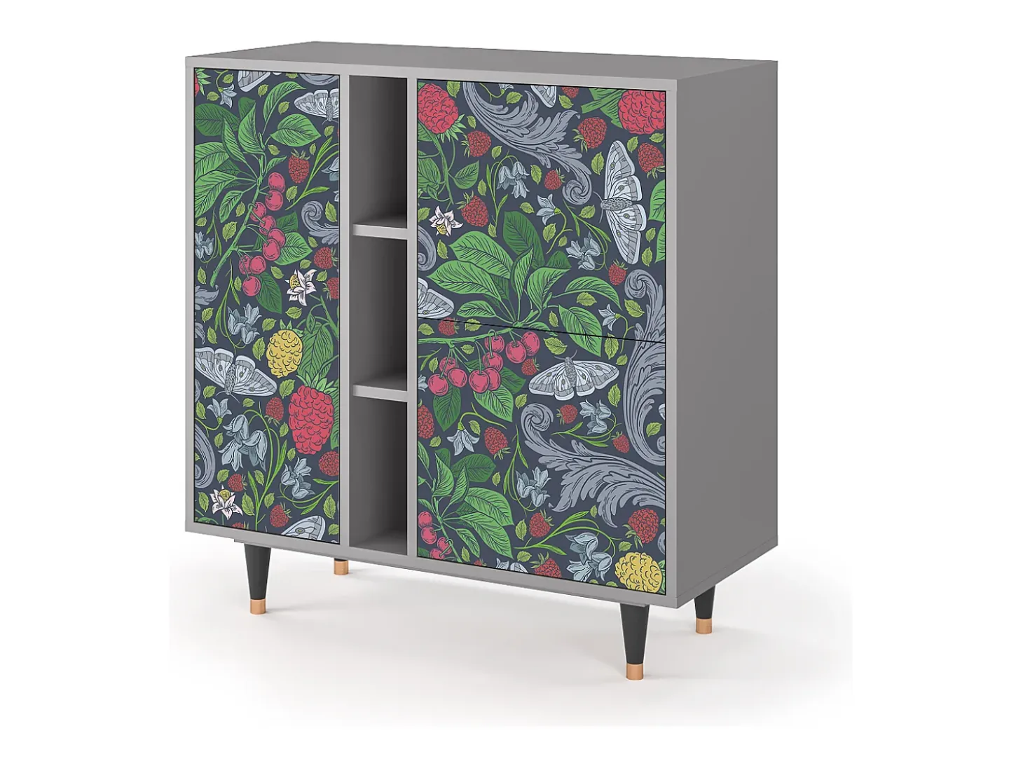 Aparador - 94х96х41 cm - BS5 - Summer Berries, Gris