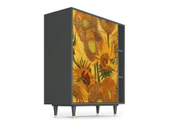 Aparador - 96х110х41 cm - BS6 - Sunflowers, Antracita