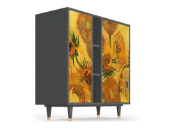 Aparador - 94х96х41 cm - BS5 - Sunflowers, Antracita