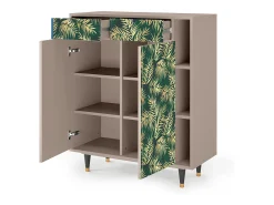 Aparador - 96х110х41 cm - BS6 - Sunny Palm Tree, Latte