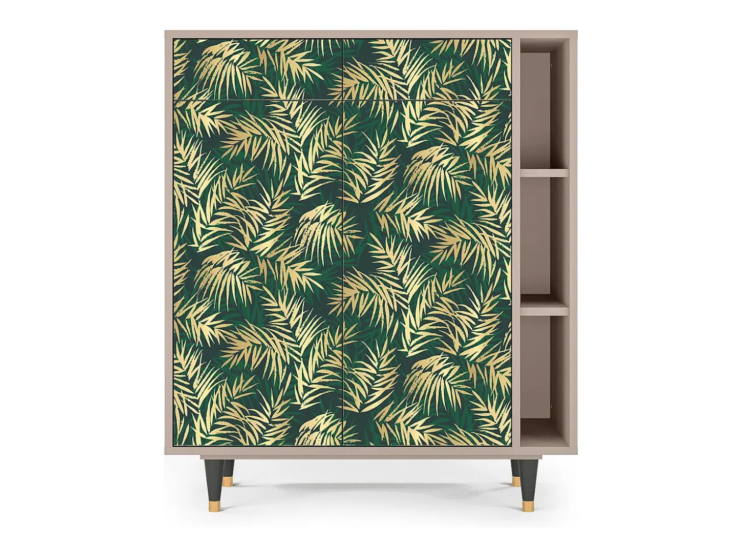 Aparador - 96х110х41 cm - BS6 - Sunny Palm Tree, Latte