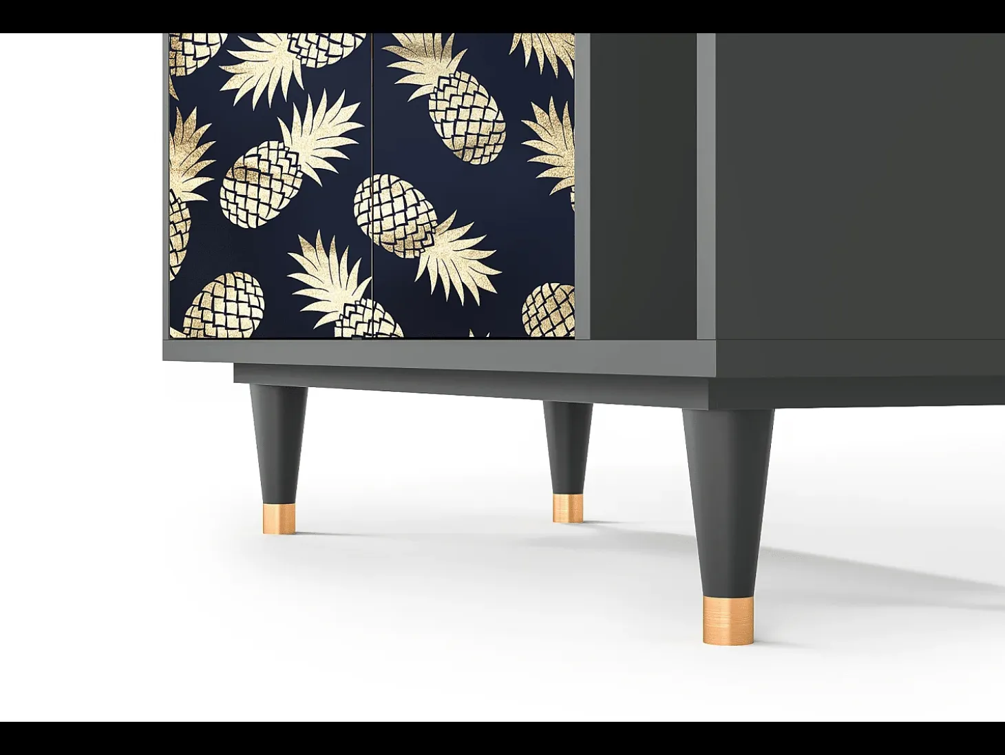 Aparador - 96х110х41 cm - BS6 - Sunny Pineaple, Antracita