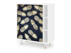 Aparador - 96х110х41 cm - BS6 - Sunny Pineaple, Blanco