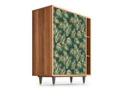 Aparador - 96х110х41 cm - BS6 - Sunny Palm Tree, Nogal