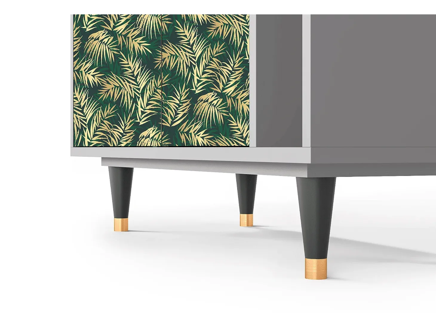 Aparador - 96х110х41 cm - BS6 - Sunny Palm Tree, Gris