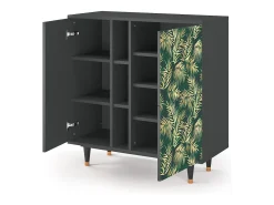 Aparador - 94х96х41 cm - BS5 - Sunny Palm Tree, Antracita