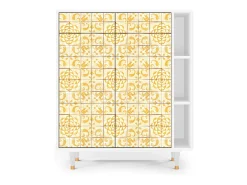 Aparador - 96х110х41 cm - BS6 - Sunshiny Tile, Blanco