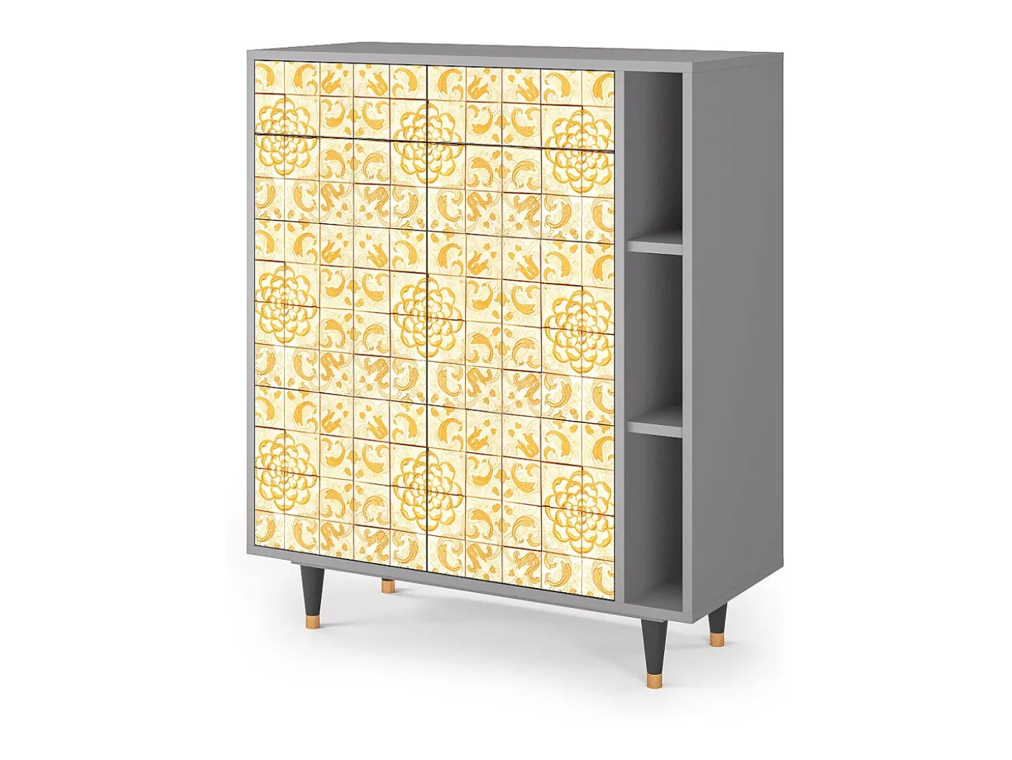 Aparador - 96х110х41 cm - BS6 - Sunshiny Tile, Gris