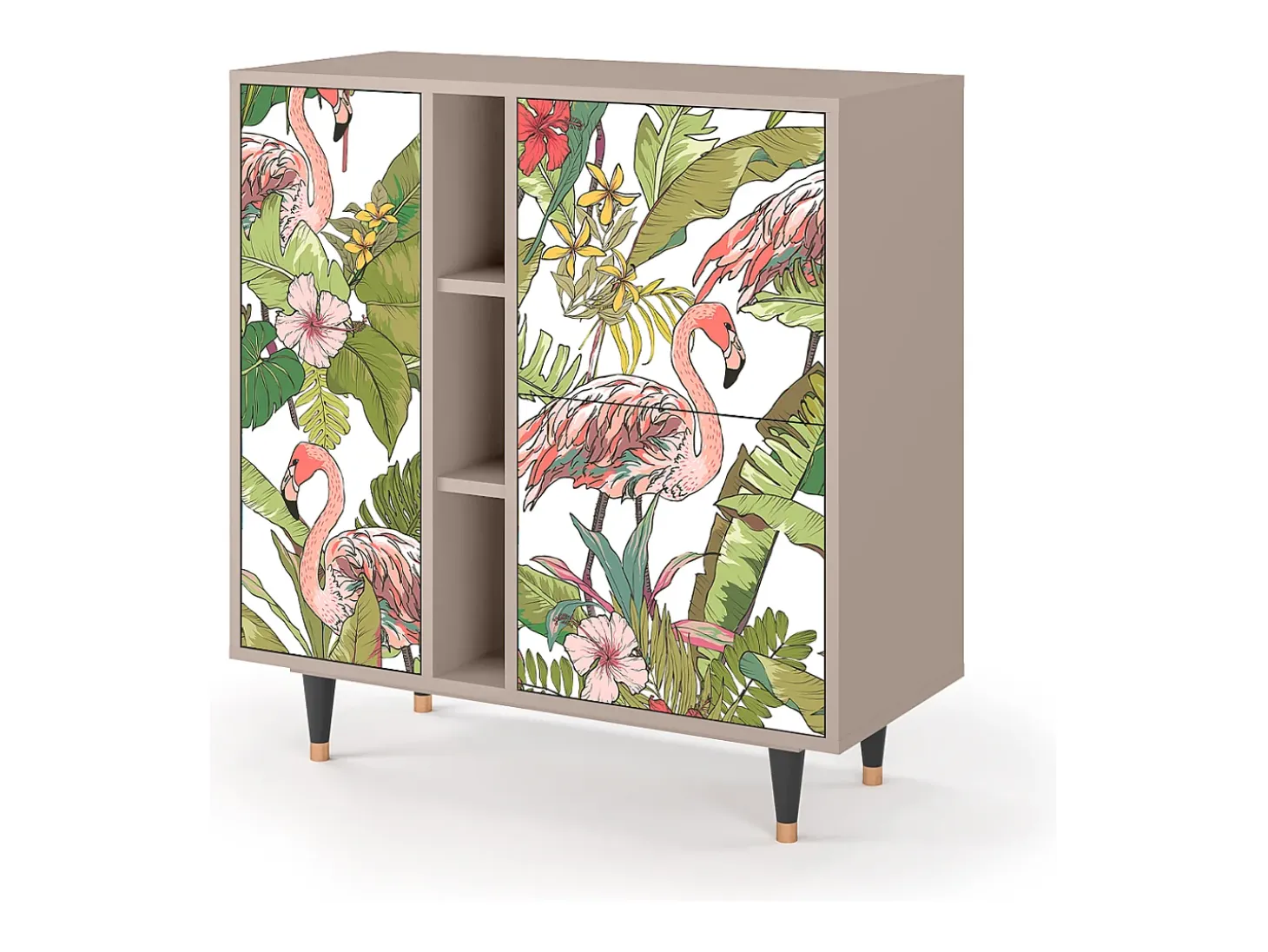 Aparador - 94х96х41 cm - BS5 - Sweet Flamingo, Latte