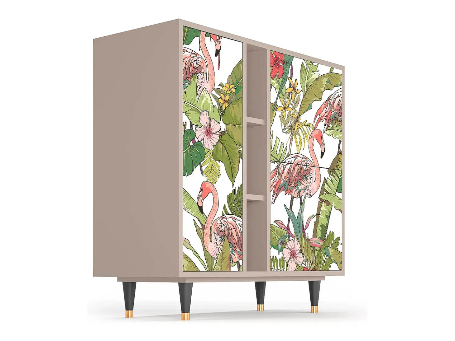 Aparador - 94х96х41 cm - BS5 - Sweet Flamingo, Latte