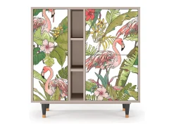 Aparador - 94х96х41 cm - BS5 - Sweet Flamingo, Latte