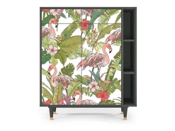Aparador - 96х110х41 cm - BS6 - Sweet Flamingo, Antracita
