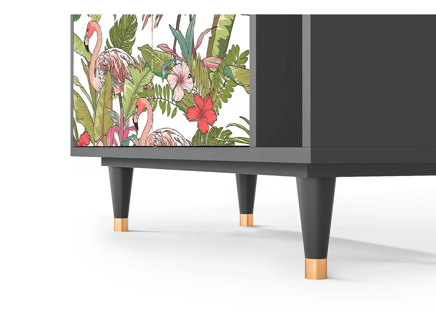 Aparador - 96х110х41 cm - BS6 - Sweet Flamingo, Antracita