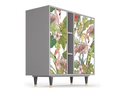 Aparador - 94х96х41 cm - BS5 - Sweet Flamingo, Gris
