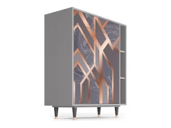 Aparador - 96х110х41 cm - BS6 - Taupe Anatomy, Gris